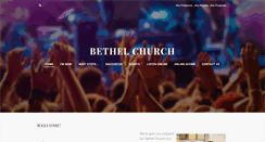 Desktop Screenshot of bethelchurch.cc